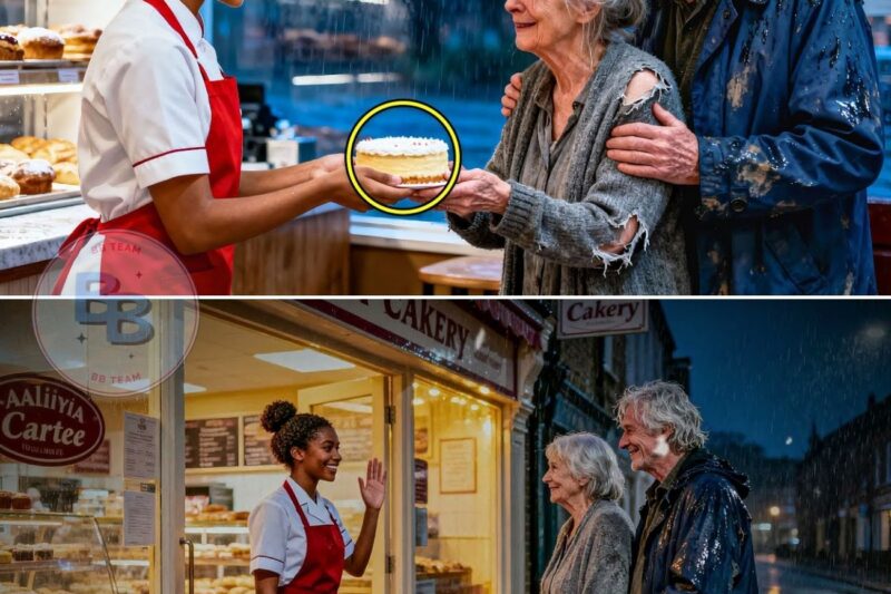 Kind Waitress Gave Her Mother’s Birthday Cake to a Hungry Old Couple, Unaware They Were Billionaires