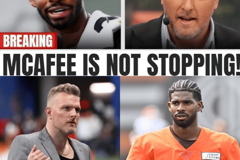 AN ABSOLUTE MANAGEMENT MALPRACTICE EXPOSED? Inside Pat McAfee’s explosive, unfiltered takedown of the Cleveland Browns’ toxic sabotage of franchise quarterback Shedeur Sanders!