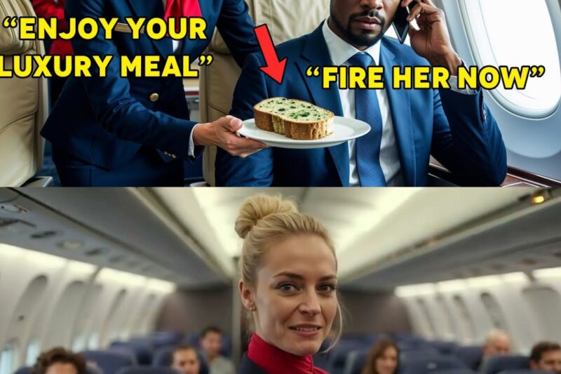 Black CEO Served Moldy Food —So He Fires The Racist Flight Attendant On Landing 