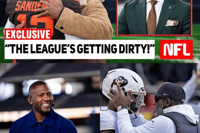 AN UNPRECEDENTED INTENTIONAL SABOTAGE? Ryan Clark’s terrifying exposure of a secret NFL proxy war weaponizing Shedeur Sanders to completely erase his father’s legacy!