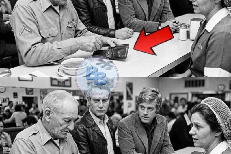 USA Hero counted coins for SOUP — what Newman and Redford did next STUNNED the entire diner