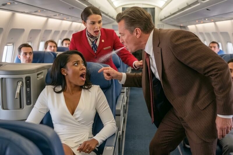 Arrogant First-Class Passenger Insults Black Woman — Then Learns She Holds His Future in Her Hands