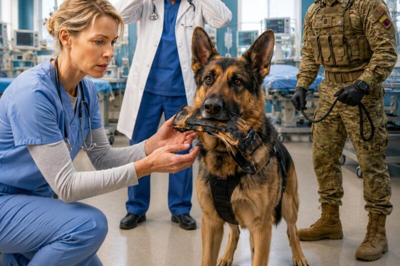 They Called the Nurse a Liar—Then a Military K9 Walked In With Proof That Changed Everything