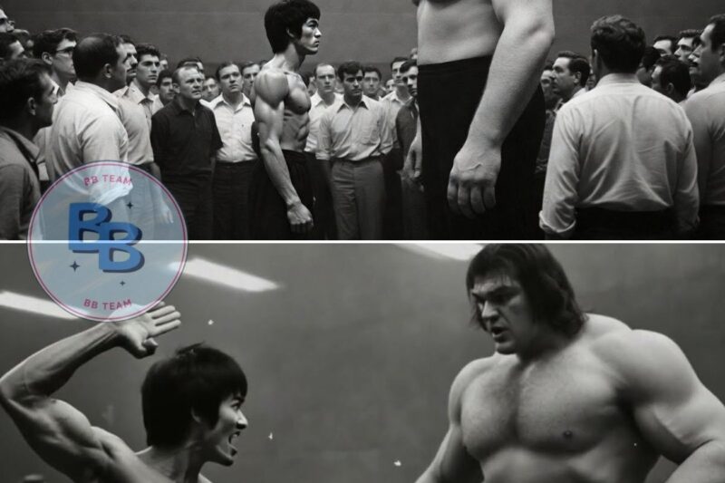 The Day Bruce Lee Was Challenged By a 170kg GIANT Who Said, “You’re Weak And Small” — Seconds Later