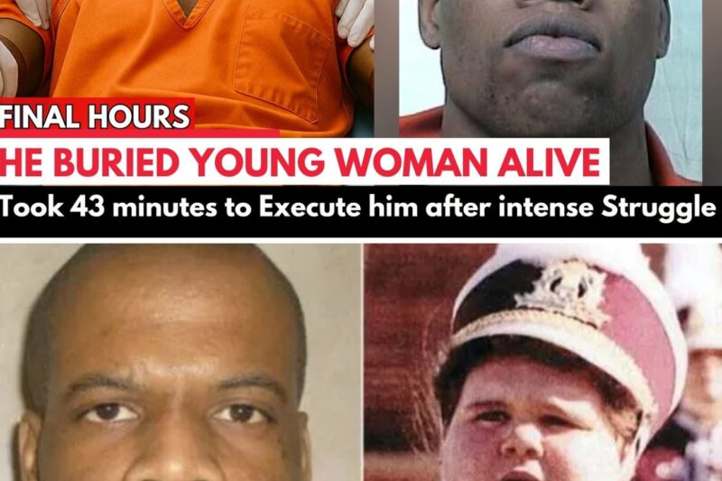 Oklahoma Death Row Inmate Executed, He Buried woman Alive, Took 43 Minutes to forcefully execute him