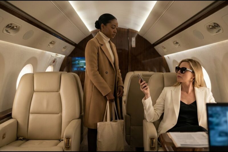 Pilot Asks Black Woman to Change Seats — Unaware She’s the Billionaire Who Owns the Plane