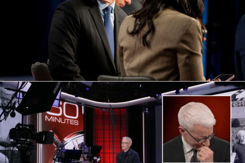 The End of an Era: Anderson Cooper Bids an Emotional Farewell to ‘60 Minutes’ After 20 Years.