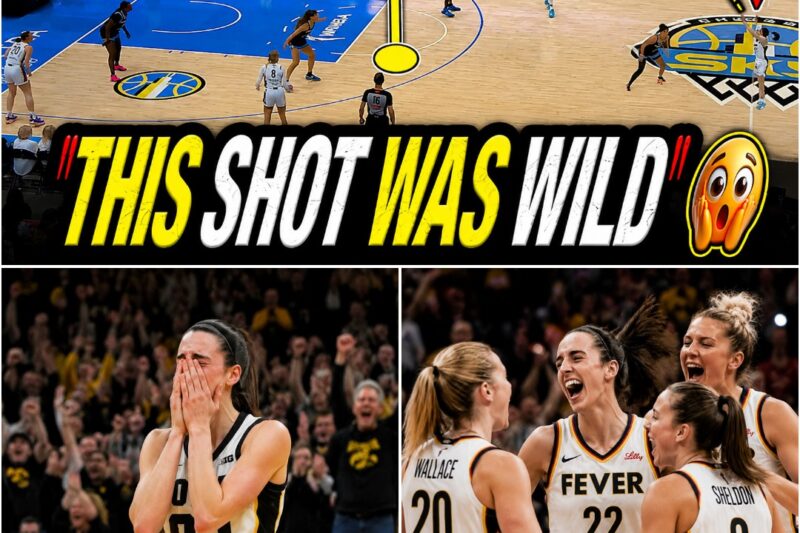 One shot, one moment — Caitlin Clark defies all odds, freezes the arena, and leaves millions in pure disbelief.