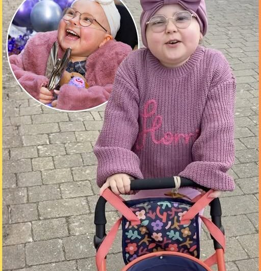 Heartwarming Miracle: Young Florrie Walks Again After Life-Saving Lung Transplant, Honouring Marathoner Raising Funds for Children with Cancer