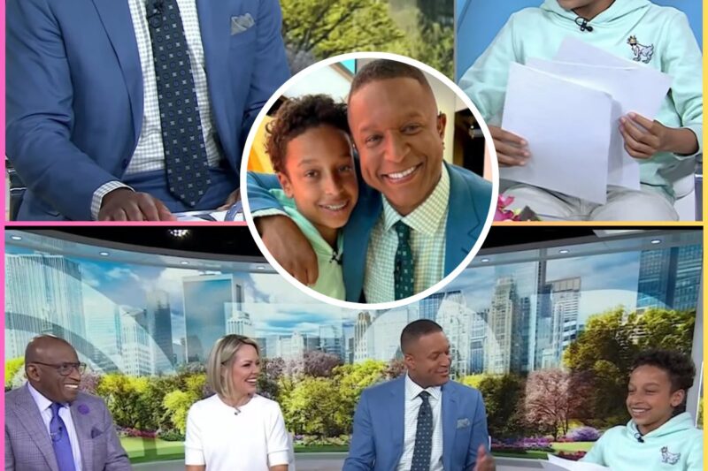 Craig Melvin’s Hilarious Struggles with Bring Your Kid to Work Day – Delano Steals the Show on Today!