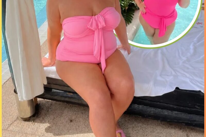 Gemma Collins Radiates Confidence in Pink Swimsuit as She Inspires Fans with Sun-Kissed Self-Love Message