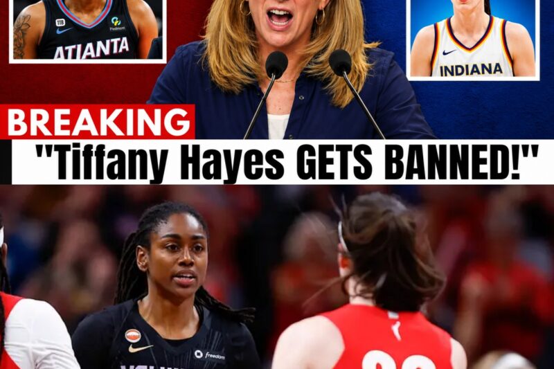 BREAKING NEWS: WNBA Commissioner Issues PERMANENT BAN on Tiffany Hayes — “No Hate Allowed” The work has gone too far.