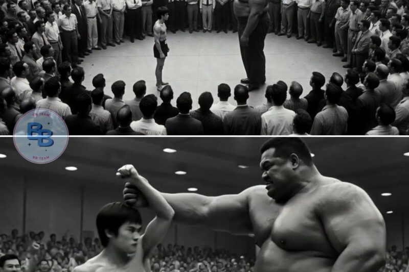 A 2 METER GIANT Mocked Bruce Lee “You’re Too Small” — 4 Seconds Later