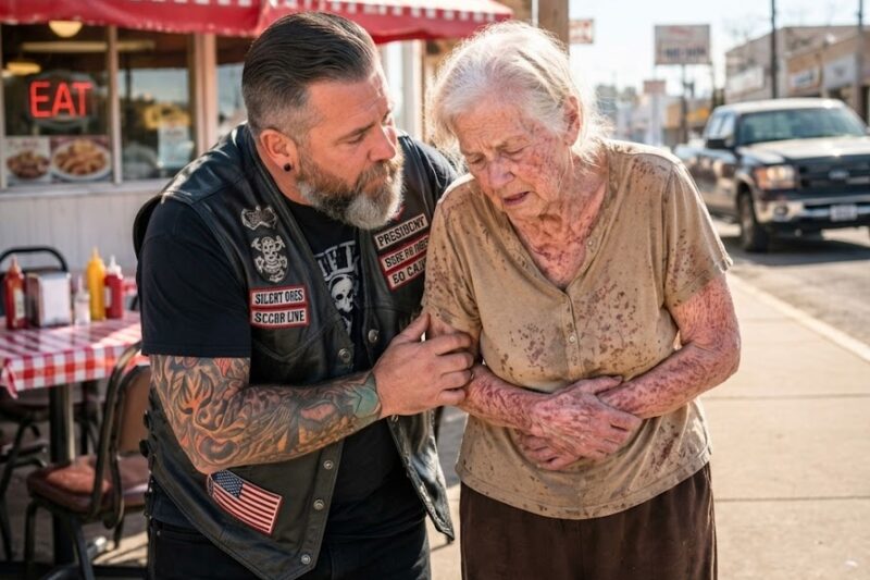 “I’m Starving,” Cried the 82-Year-Old — The Hells Angel’s Move Shocked All