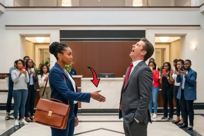 He Laughed “I Don’t Shake Hands with Staff” — Then the Black Woman Pulled $3B from His Bank