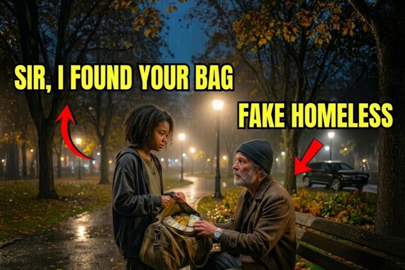 Poor Black Girl Returns $200K to a “Homeless Man” — He Was a Billionaire: “Keep It… You Passed”