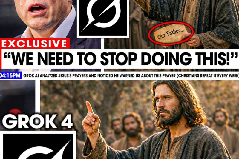 GROK AI Analyzed Jesus’s Prayers And Noticed He WARNED Us About THIS Prayer
