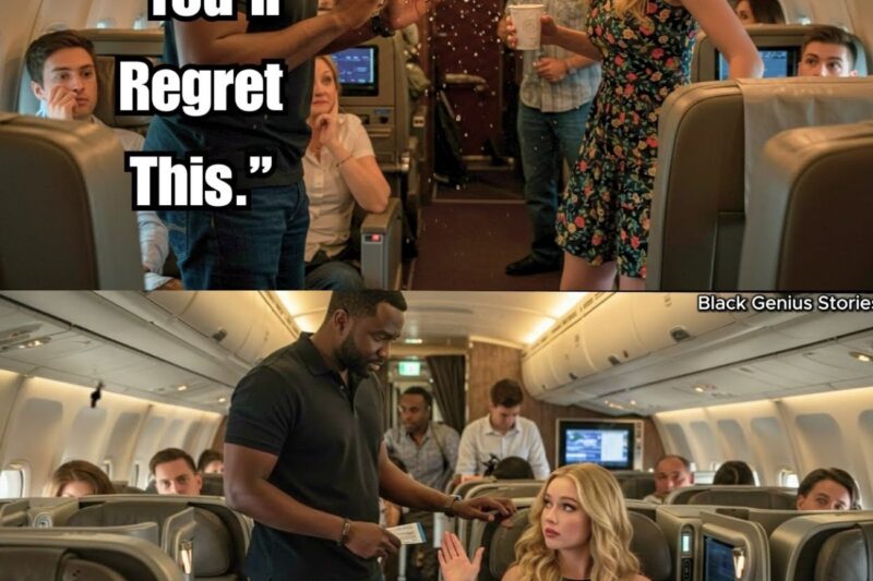 White Girl Blocks Black CEO’s Seat — Minutes Later, Her Name Was Banned from Every Major Airline
