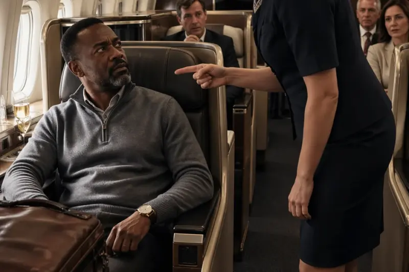 He Thought First Class Would Be Quiet for Once. He Was Wrong in the Most Dangerous Way Possible.