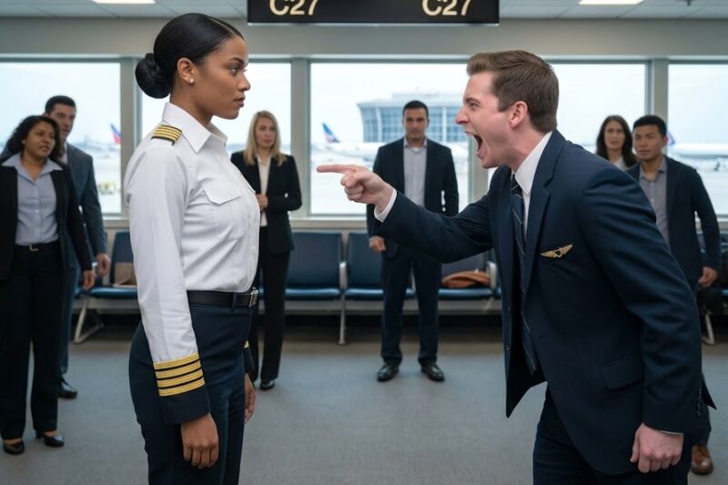 Black Pilot Told to “Wait Outside” by Airline Staff—Minutes Later, She Shuts the Entire Company Down