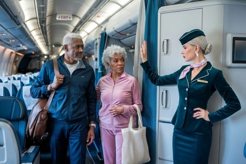 Flight Attendant Refuses Elderly Black Couple First Class, Not Knowing They Own the Airline!…
