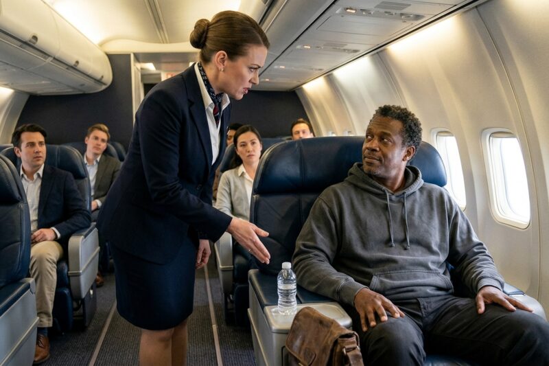 Two Flight Attendants Humiliated My Six-Year-Old Son In First Class Over Our Clothes. They Were 100% Sure We Didn’t Belong. Ten Minutes Before Takeoff, The Cockpit Door Swung Open.