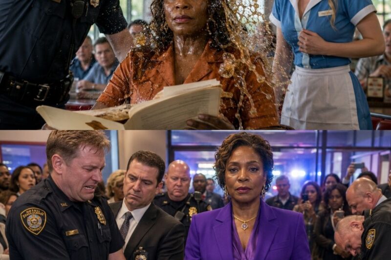 The Officer Mocked Me, Soaked Me With an Ice-Cold Drink, and Told Everyone Watching That I Was “Nothing.”