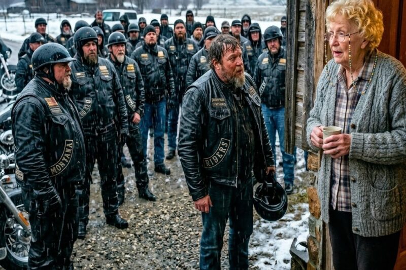 Elderly Couple Feeds Bikers — Next Morning 1000 Hells Angels Turn Home Into Miracle!