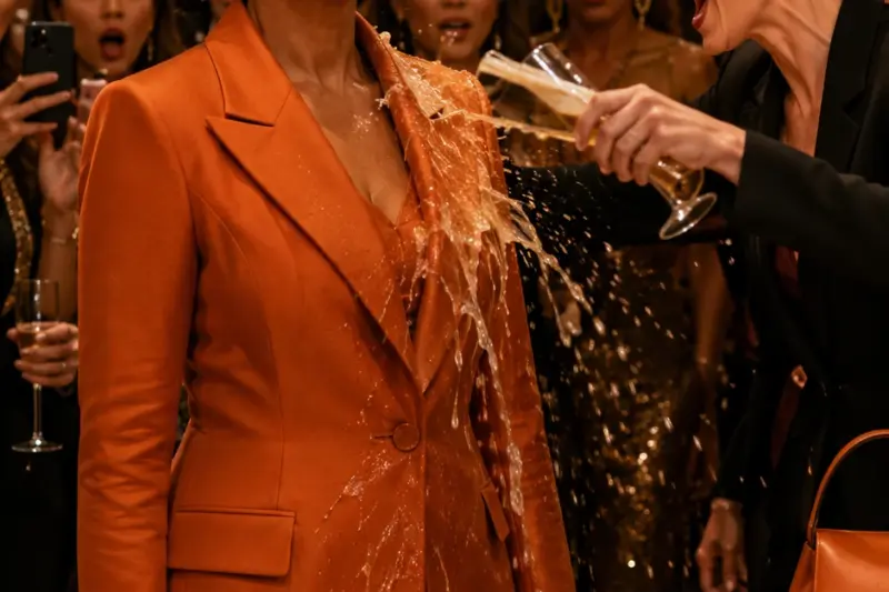 She Displayed No Gems, Thus They Assumed She Was Insignificant. Come Midnight, the Lady in the Orange Trench Held Their Fate