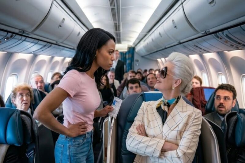 Passenger Steals Black Girl’s Seat — Seconds Later, The Plane Is Grounded
