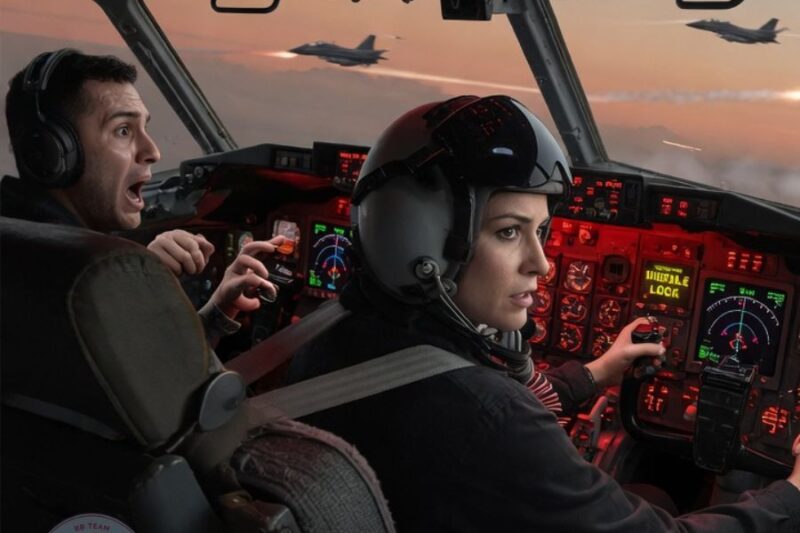The Entire Squadron Thought She Was Just A Low-Level Transport Pilot, Until I Saw What She Was Desperately Protecting And Watched Her Take Down Eight Enemy Jets