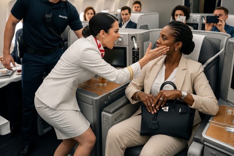 He Slapped a Black Woman in First Class—Then Found Out She Owned the Private Jet