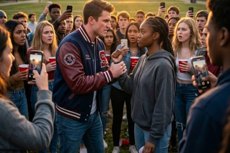 Frat Leader Grabbed a Black Student’s Arm—Then Realized Who Was Standing Behind Her.