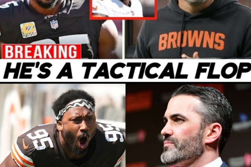 BOMBSHELL BREAKING NEWS: An explosive locker room confrontation has shattered the Cleveland Browns! What terrifying ultimatum did Myles Garrett drop about rookie Shedeur Sanders?