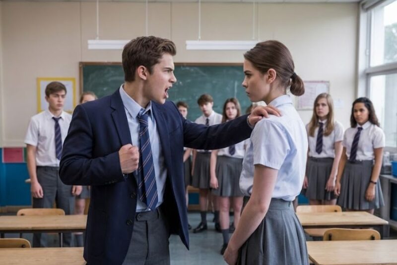 A Bully Messed With the New Girl. Big Mistake! A Minute Later, He Was Begging for Mercy.. 