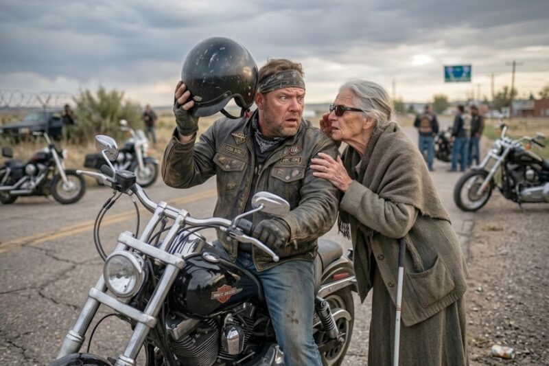 “It’s a Trap!”—Blind Elderly Woman Saves 7 Hells Angels Bikers—What Comes Next…