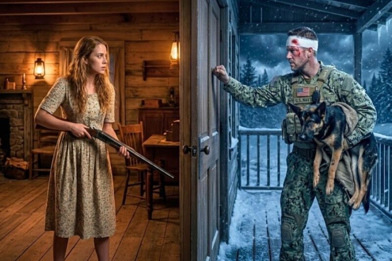 A Poor Girl Gave Shelter to a Wounded Navy SEAL and His Dog… Then He Gave Her Life Back 
