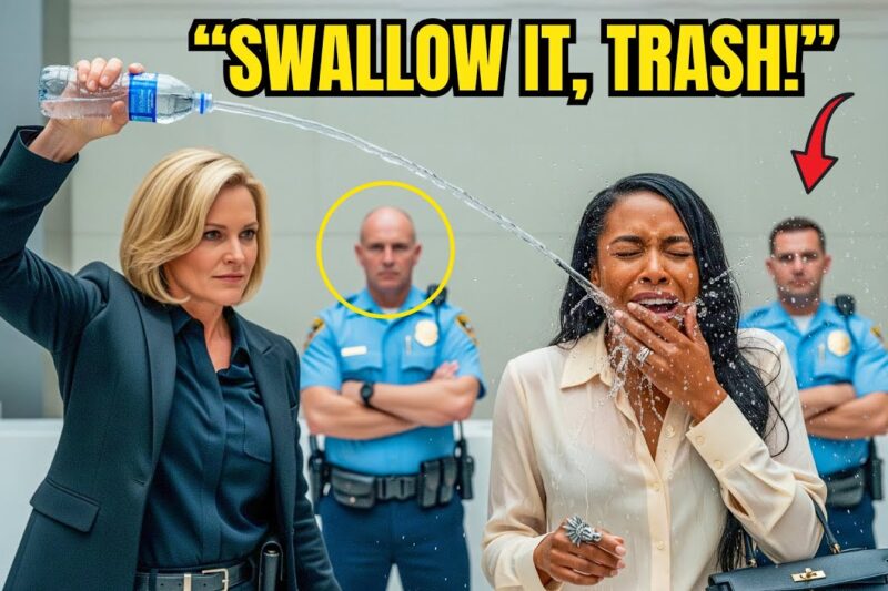 White Manager Poured Water on Black Woman No Reason — Minutes Later, Her CEO Husband Fired Them All!