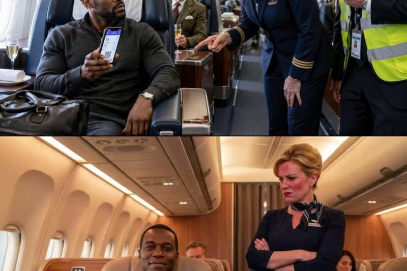 Flight Attendant Questioned Black Man’s Ticket — Not Knowing He’s Their Investor.