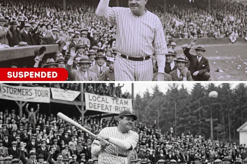 Commissioner Banned Babe Ruth For 40 Games – Ruth’s Response Made History