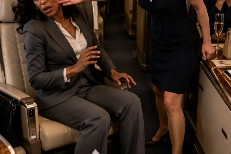 A FLIGHT ATTENDANT STRIKES A BLACK CEO BEFORE THE PASSENGERS. Moments Later, She Discovers The Woman She Degraded Commands The Entire Airline