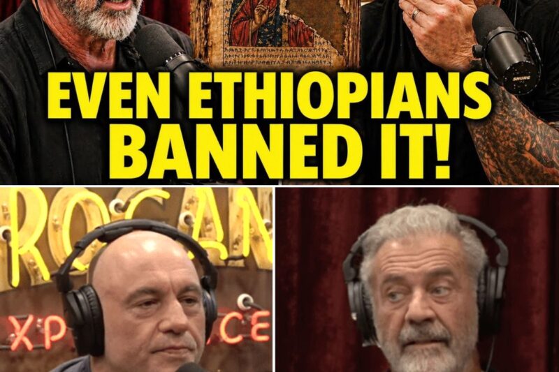 Joe Rogan SHOOK As Mel Gibson Reveals Side of Jesus So Alarming, Even Ethiopians Wanted It Gone!