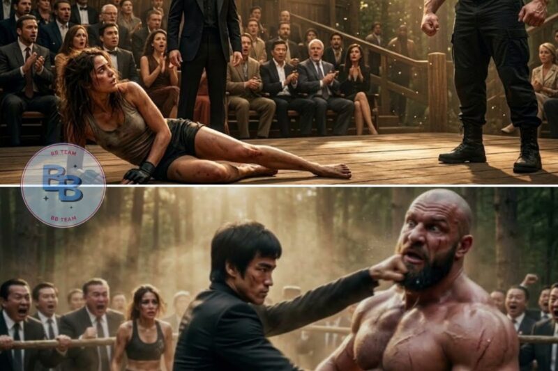 He Humiliated a Poor Girl in an Illegal Fight… Until Bruce Lee Stood Up