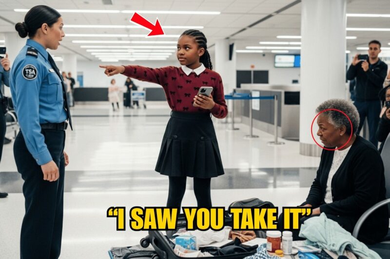 Little Black Girl Exposes TSA Agent Who Falsely Accuses Black Woman of Theft at the Airport….