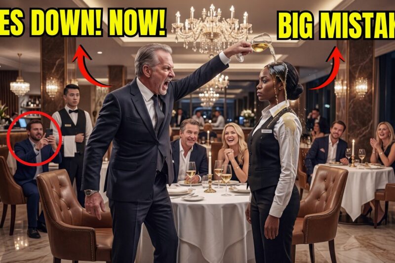 Eyes Down! Lawyer Snaps at Black Waitress — Then Her Napkin Note Kills His $500M Deal