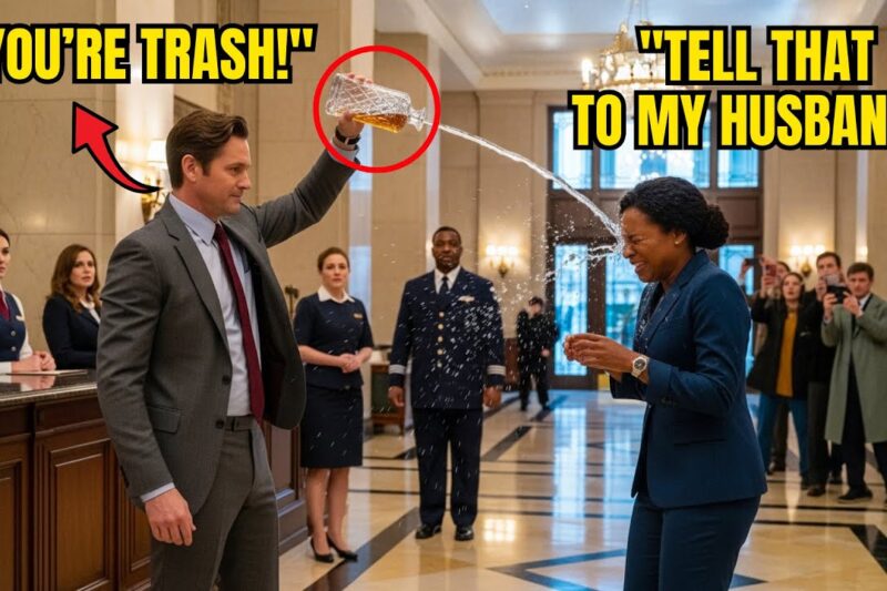 White Manager Poured Water on Black Woman No Reason — Minutes Later, Her CEO Husband Walked In
