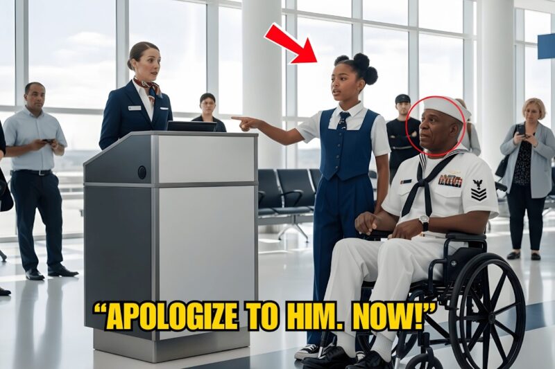 Multi billionaire 9 year old Black girl disciplines arrogant gate agent who mocked a disabled Bla…