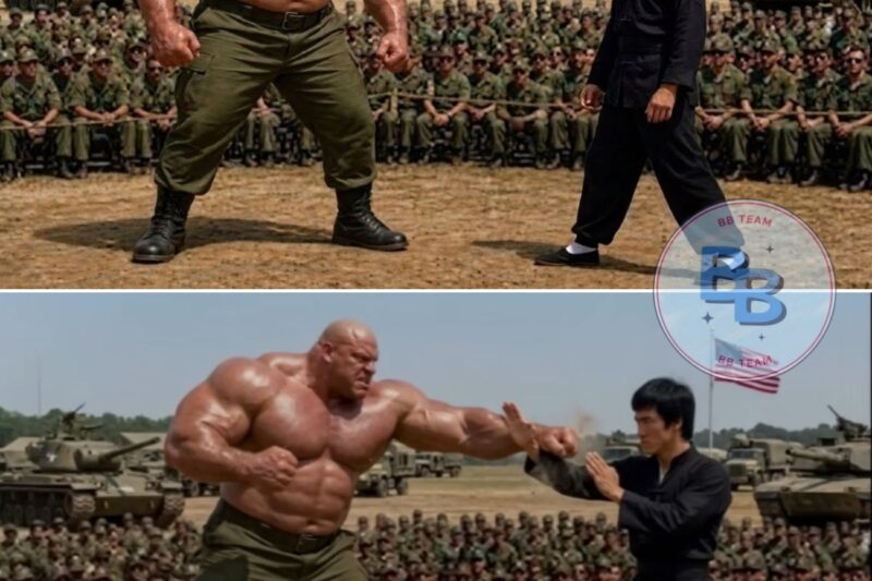 “45,000 Soldiers Refused This $1,000,000 Fight… Until Bruce Lee Walked In