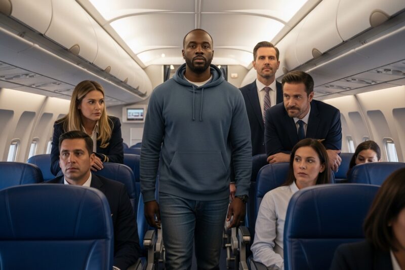 3 First-Class Passengers Mocked Me Over My Seat Ticket. Then The Pilot’s Announcement Left The Entire Plane In Dead Silence
