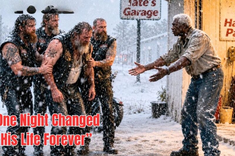 Old Black Mechanic Helped Bikers in the Storm—What Arrived at Sunrise Left Him Speechless